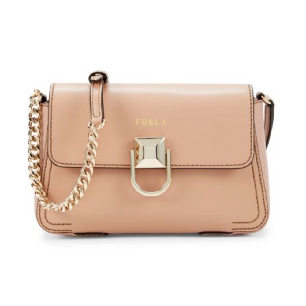 Furla Tan Leather Women's Crossbody
